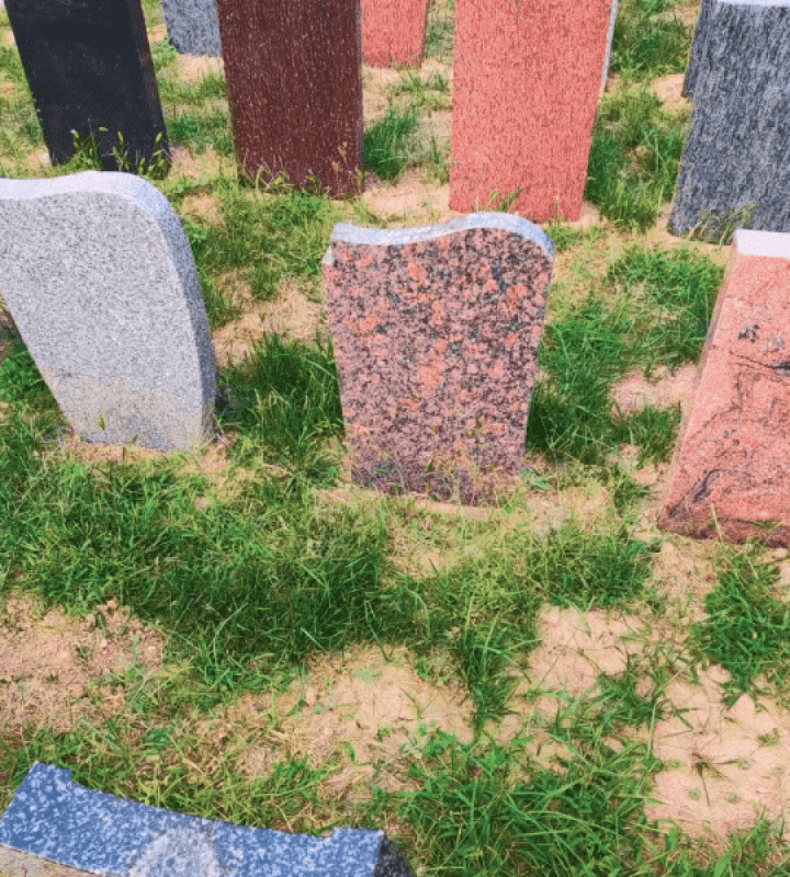 西安霸陵公墓官网传统立碑墓型2号草坪葬