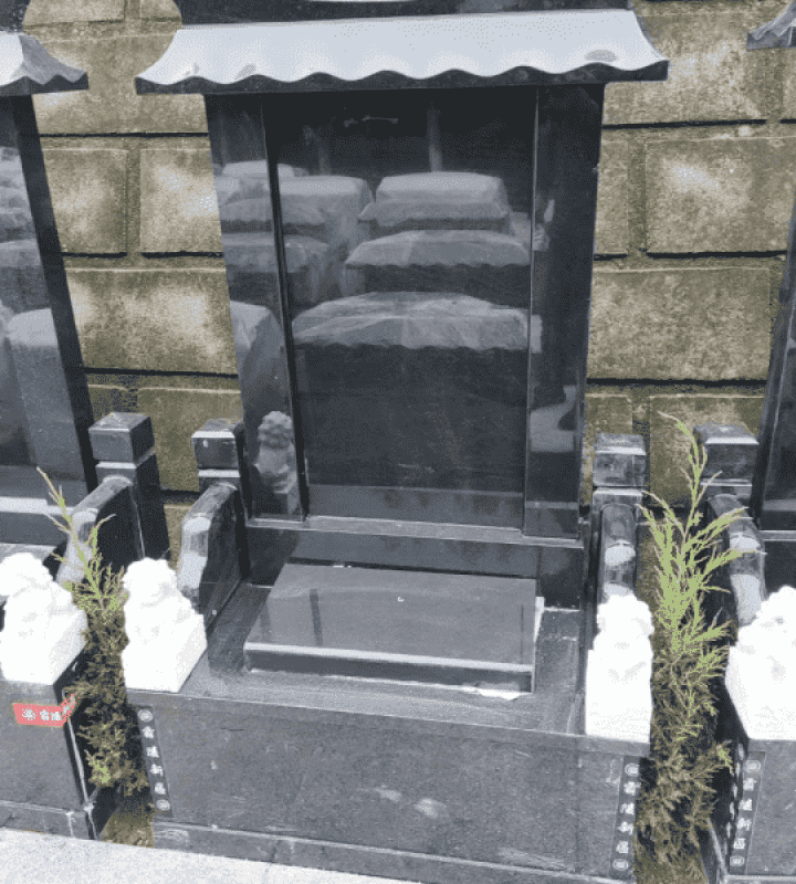 西安霸陵公墓官网艺术立碑墓型8号