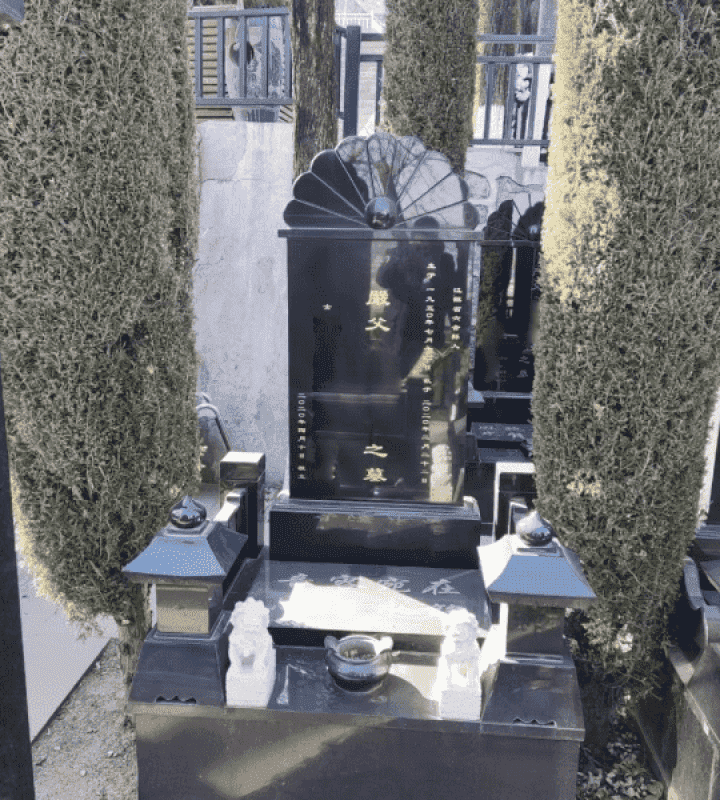 西安霸陵公墓官网传统立碑墓型5号