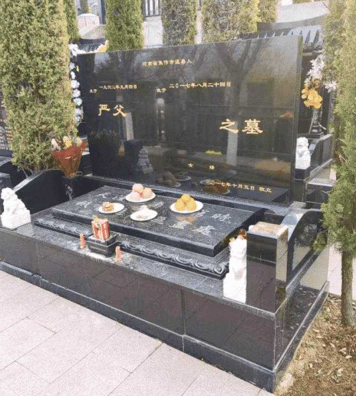 西安霸陵公墓官网传统立碑墓型10号